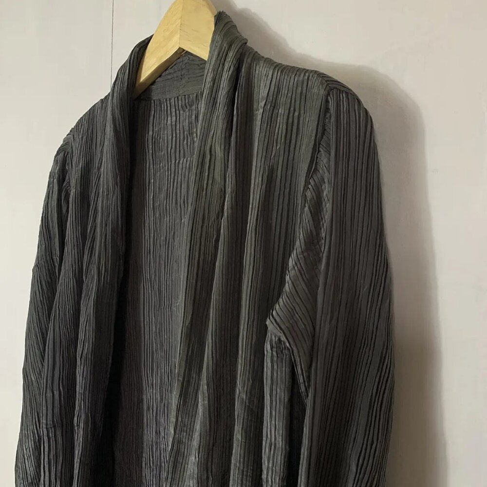 Issey Miyake × Vintage Pleats Please Black Blazer Men's 38R Medium M Gently Used